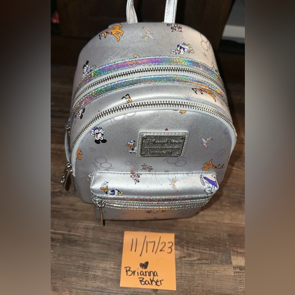 Loungefly Disney 100 years of Wonder mini backpack - Picture 6 of 8